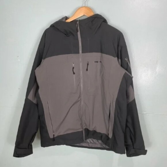 Patagonia Winter Sun Jacket Insulated Shell Black Gray Sz‎ L Mens 85172 - Picture 1 of 8
